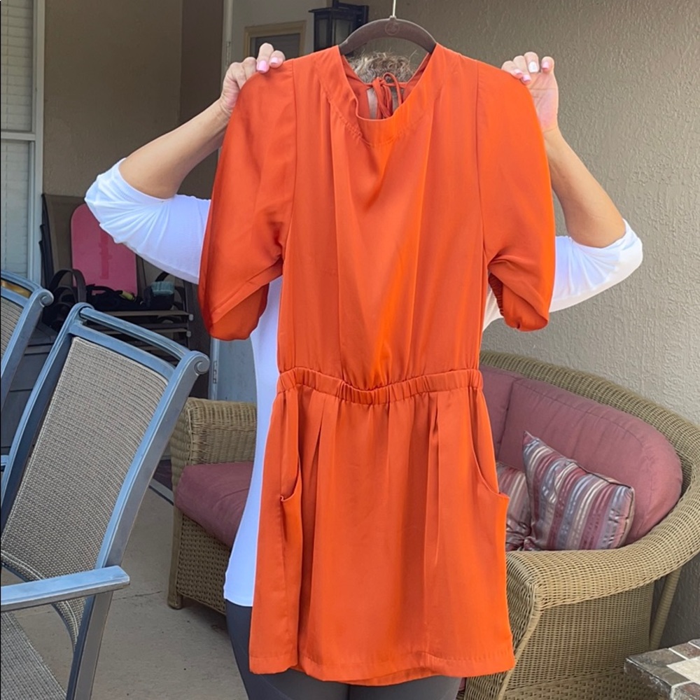 Micheal Kors rust/orange dress